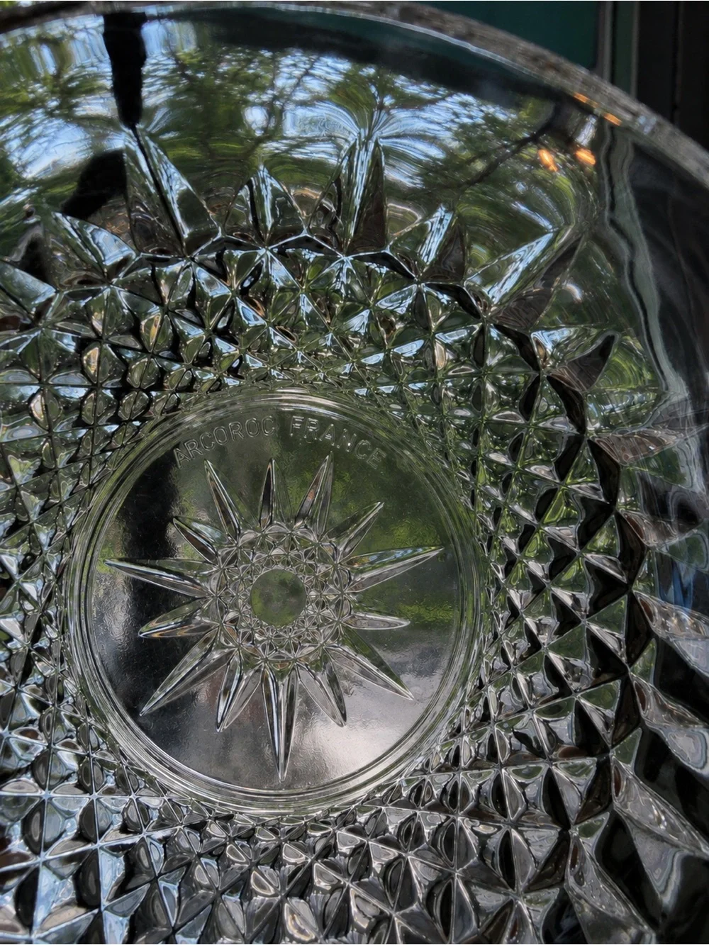 Vintage Arcoroc France Clear Pressed Glass Bowls – Set of 4